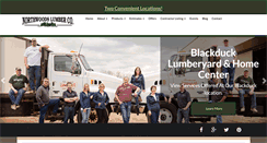 Desktop Screenshot of northwoodslumber.com